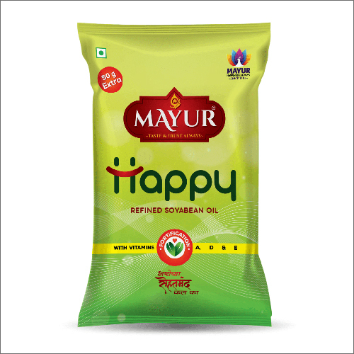 कॉमन 800 ग्राम मयूर हैप्पी रिफाइंड सोयाबीन ऑयल