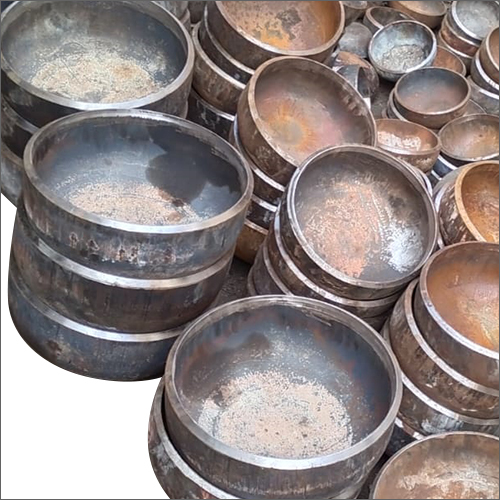 Grey Industrial Carbon Steel End Cap