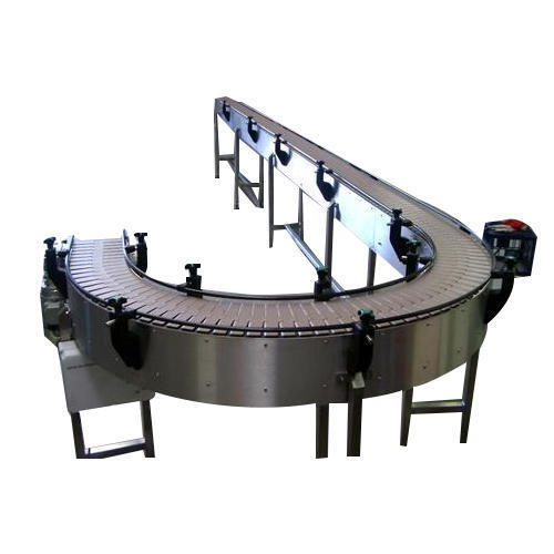 Curved Slat Chain Conveyor