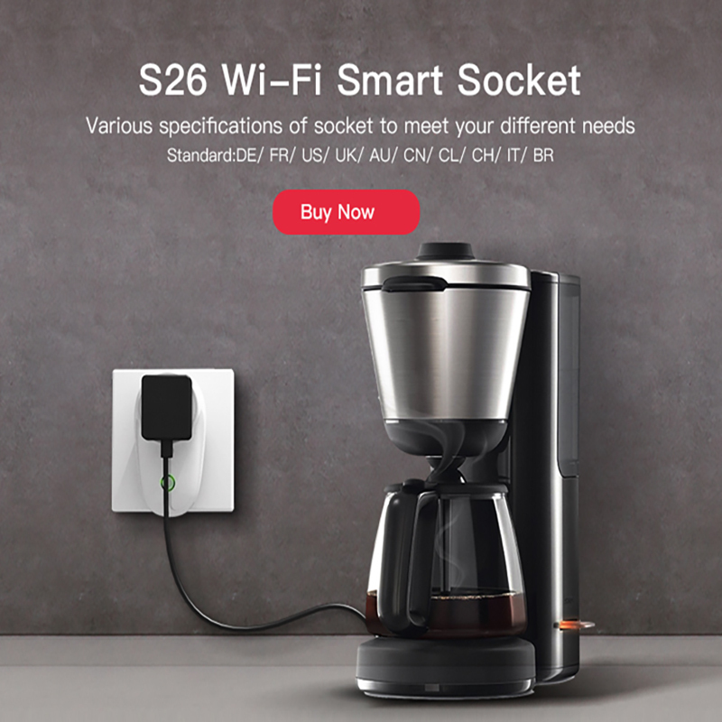 Eu Smart Wifi Socket Wireless Remote Control Plug Compatible With Alexa Control Your Devices From Anywhere Via App Application: Curtain Switch
