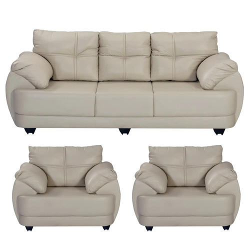 ग्रे 3 प्लस 1 प्लस 1 सोफा