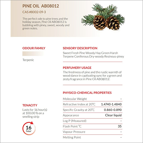 Pine Oil - Liquid Form, Perfumery Grade, Ideal for Industrial Application | Controls Perspiration, Soothes Itchiness, Enhances Circulation, Prevents Fungal Infections