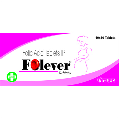 फोलिक एसिड आईपी (फोलेवर टैबलेट)