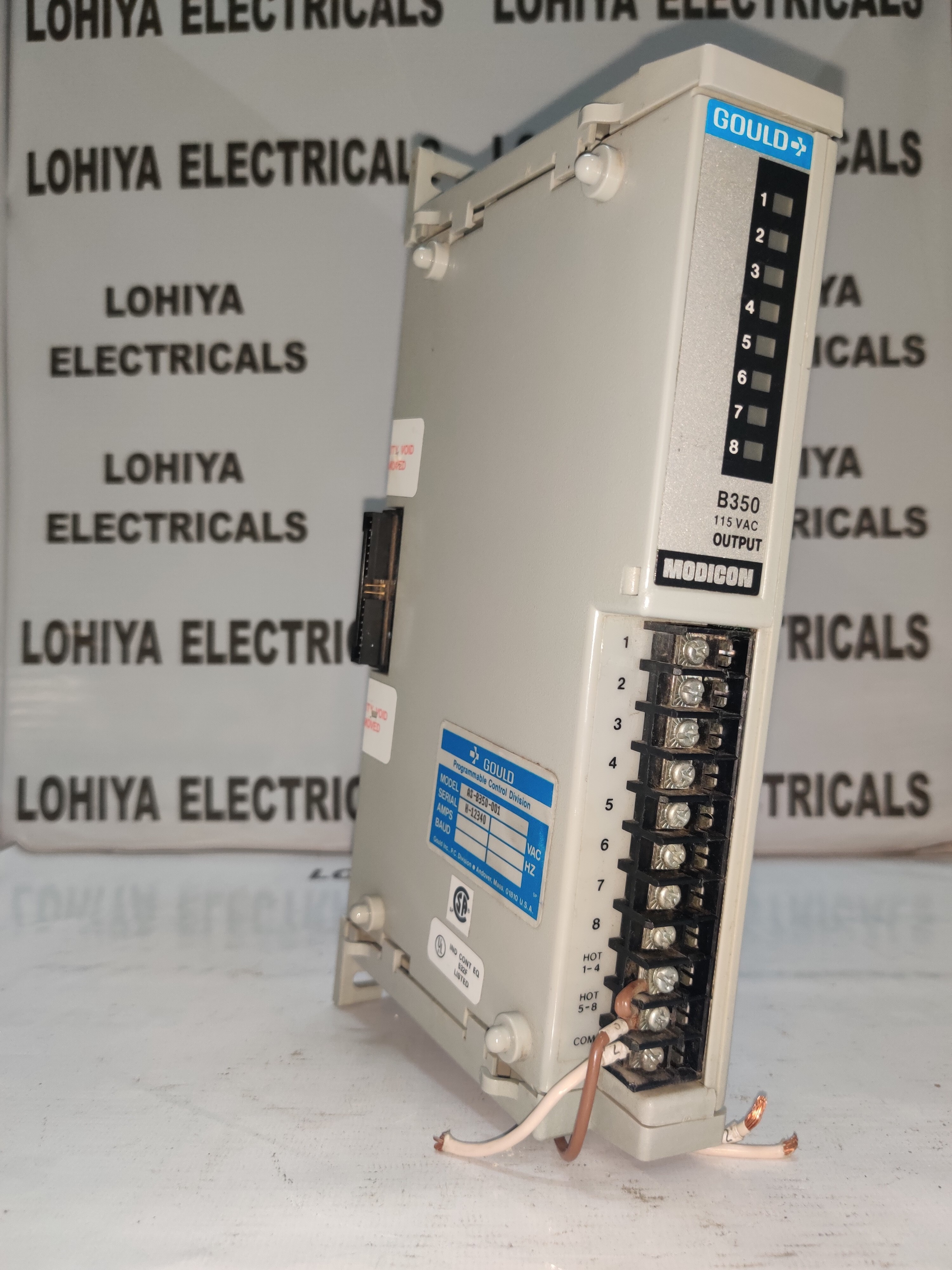 Gould As-b350-001 Programmable Control Divison
