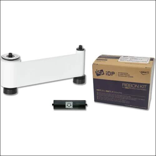 आईडीपी सॉलिड पीवीसी कार्ड प्रिंटर के लिए व्हाइट रिबन