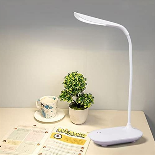 LED Study Lamp - Plastic Body, Compact & Portable Design , Energy Saving Bright White Illumination