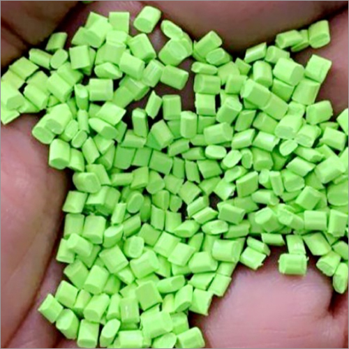 Abs Fluorescent Green Granules - Color: Multicolor