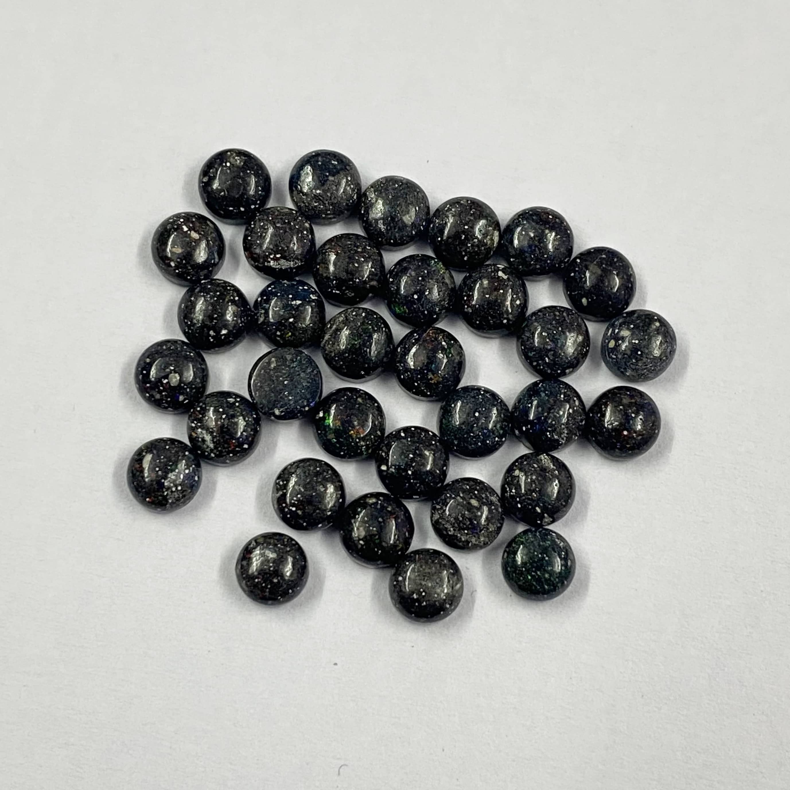 Honduran Opal Round Cabochon Loose Gemstones Grade: Aaa