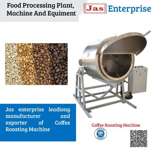 Coffee Roasting Machine - 50-1000 kg/batch Capacity, Semi-Automatic Generation with One-Year Warranty