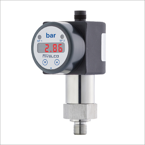 Nipress Dk Pressure Switch - Stainless Steel, 5-year Warranty | 0.25-1% Accuracy, 1-4 Pnp Contacts, Suitable For Liquids & Gases, Ideal For Harsh Conditions
