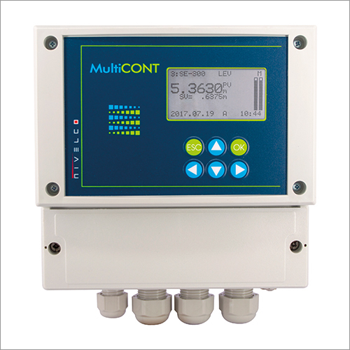 Multicont Multichannel Process Controller - Large Backlit Lcd, Ip65 Rated | Remote Programming, Temperature Control, 11.4-40 V Dc Power Supply