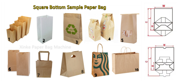 Fully Automatic Square Bottom Paper Bag Making Machine Bag Length: 710 Yard