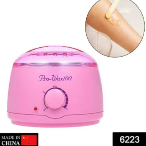 Wax Heater Machine - 18x18x14 Cm, Pink | Automatic Oil & Wax Heater for Professional Salon and Personal Home Use, Multi Color with Auto Cut-Off Function