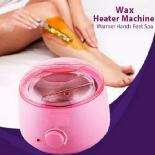 Wax Heater Machine - 18x18x14 Cm, Pink | Automatic Oil & Wax Heater For Professional Salon And Personal Home Use, Multi Color With Auto Cut-off Function