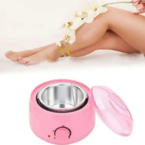 Wax Heater Machine - 18x18x14 Cm, Pink | Automatic Oil & Wax Heater For Professional Salon And Personal Home Use, Multi Color With Auto Cut-off Function