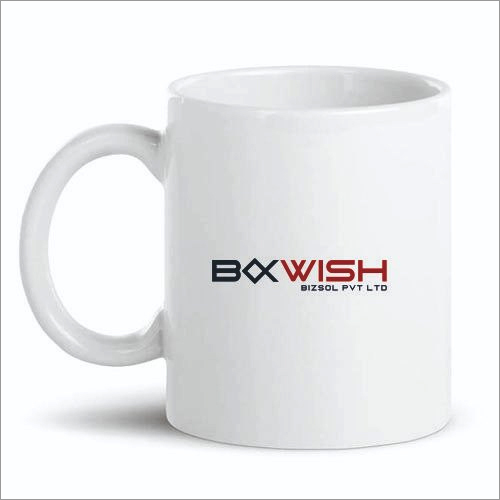 White Promotional Mugs For Corporate Gifting