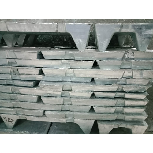 99.999% Zinc Ingots - High Purity Material | Silver Color, Corrosion-resistant, Different Sizes Available, Suitable For Zinc Oxide Formulation