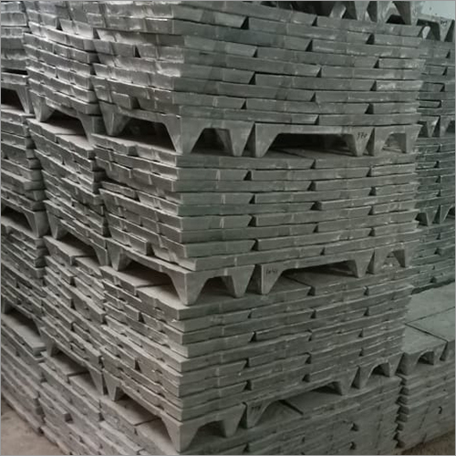 Pure Zinc Ingots - Rectangular Silver Color | Various Grades For Fuse-making Applications High Purity Manufacturing Process