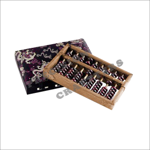 बहुरंगा लकड़ी का अबेकस बक्से