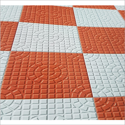 ग्रे 12X12 इंच रिवर्स फुटबॉल पार्किंग टाइल