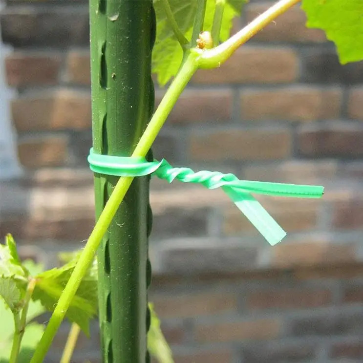 Plastic Twist Tie Wire Spool - Plastic, 12x8x12 Centimeters | Multicolor, Built-in Cutting Tool, Perfect For Gardening And Home Office Use