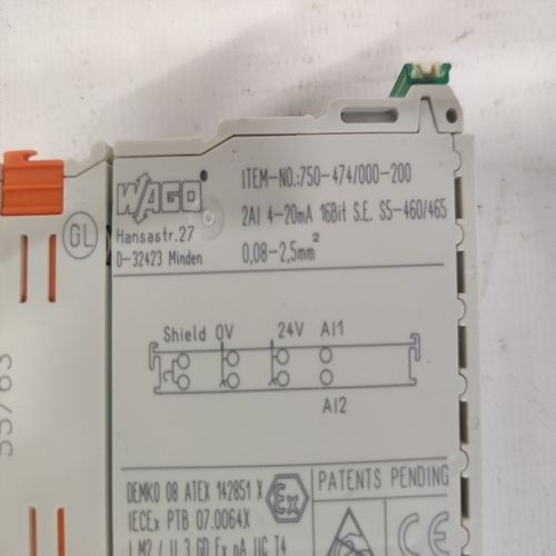 Wago 750-474/000-200 Analog Input Module