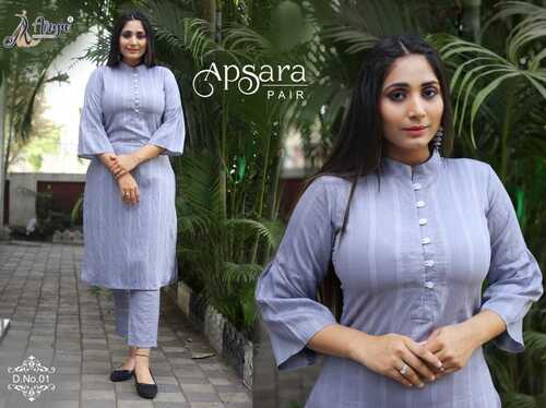 Breathable Ladies Kurti And Pent