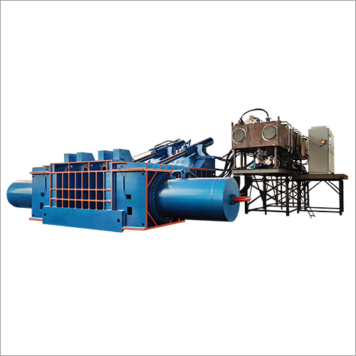 Four Side Compression Baling Press - Color: Blue