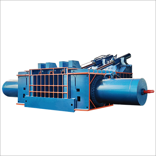 Four Side Compression Baling Press - Color: Blue