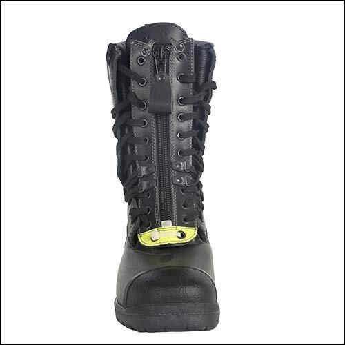 Black Mens Protektor Fireman Boot