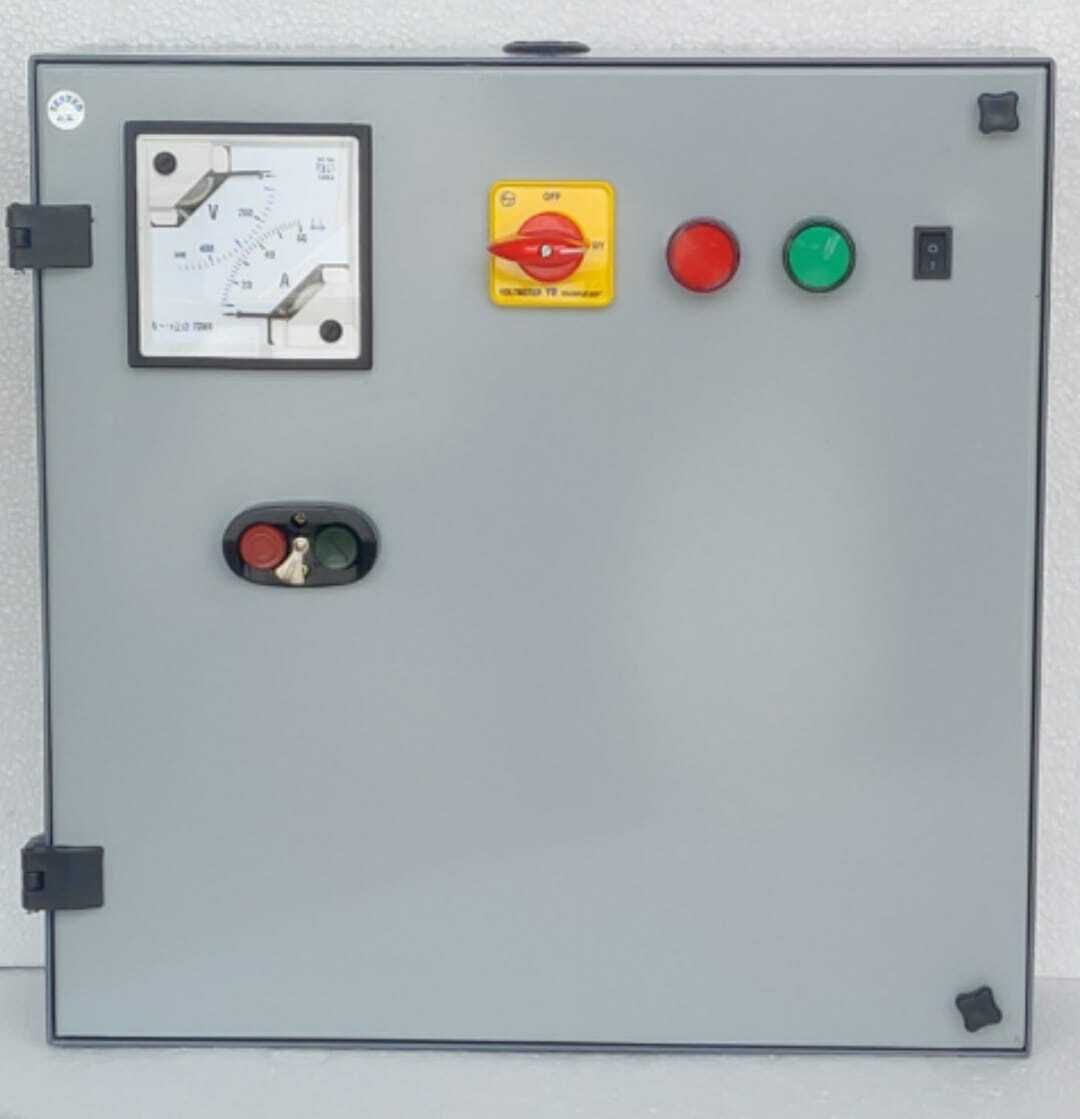 Star Delta Control Panel Base Material: Mild Steel
