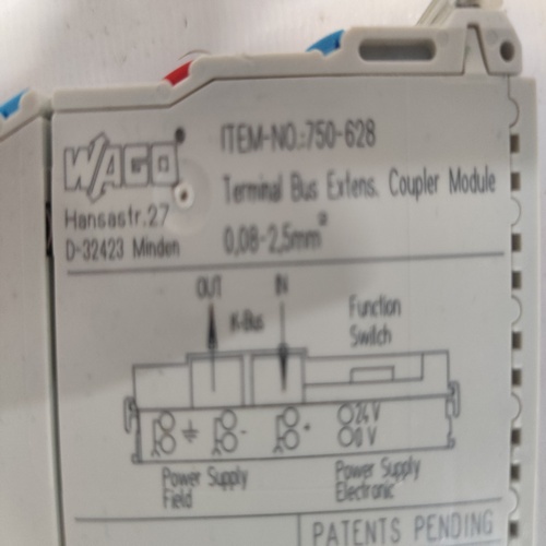 Wago 750-628 Bus Extension Coupler Module