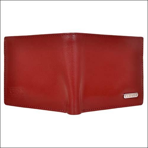 Brown Leather Wallet Design: Plain