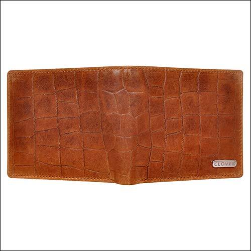 Modern Brown Leather Wallet