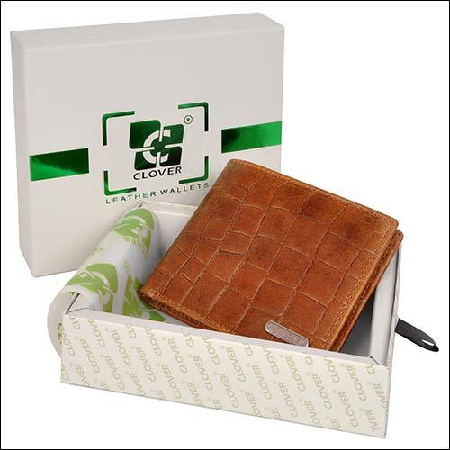 Modern Brown Leather Wallet