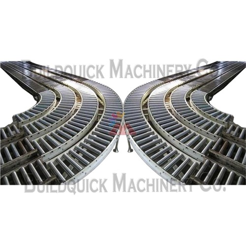 Roller Conveyor - Steel Frame, Customizable Length & Variable Width | 100kg Load Capacity, Metal Rollers For Warehouse Automation & Parts Movement