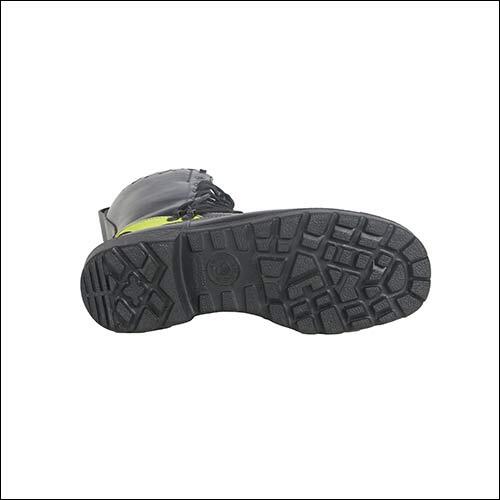 Black Protektor Fireman Safety Boot
