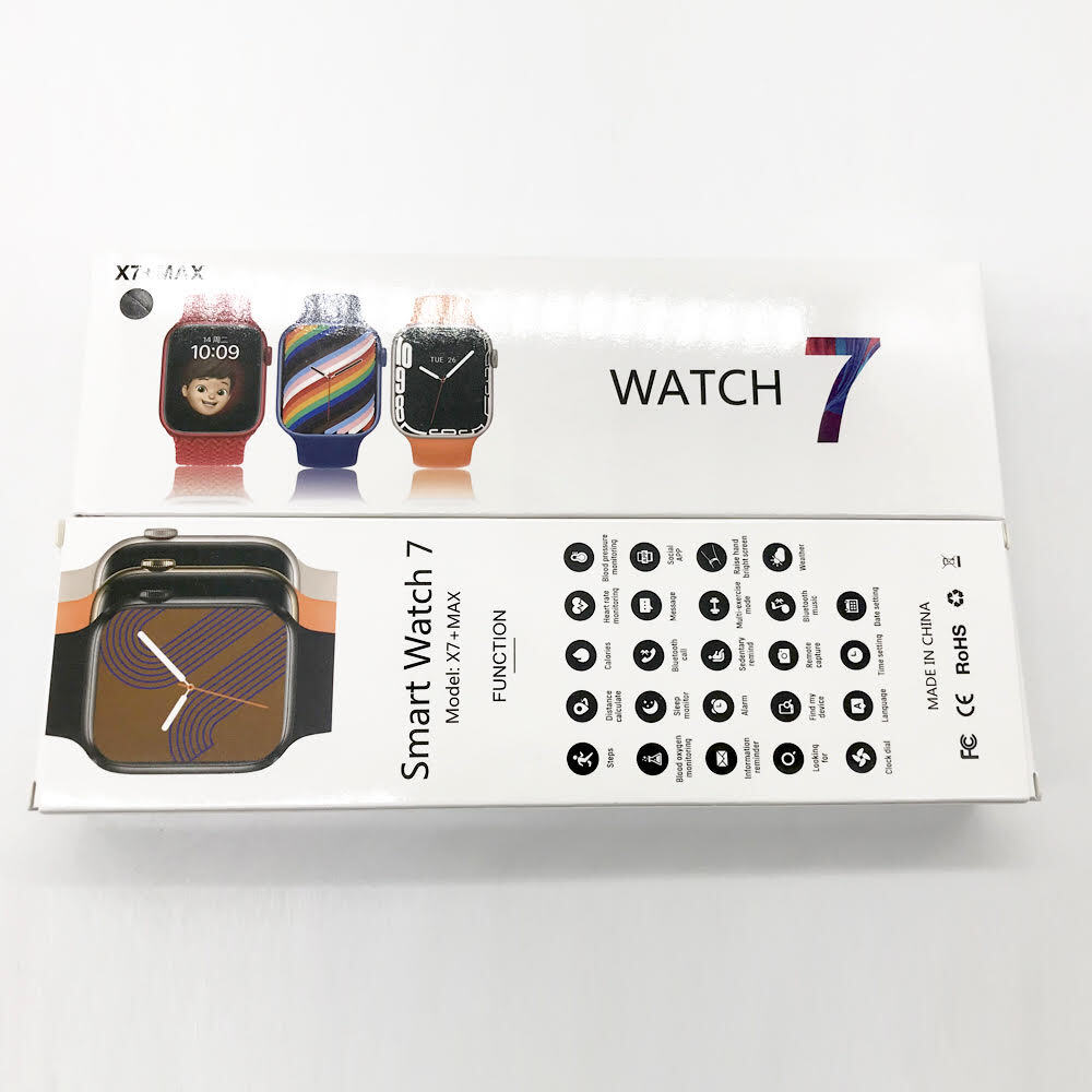 Black X7 Plus Max Smart Watch