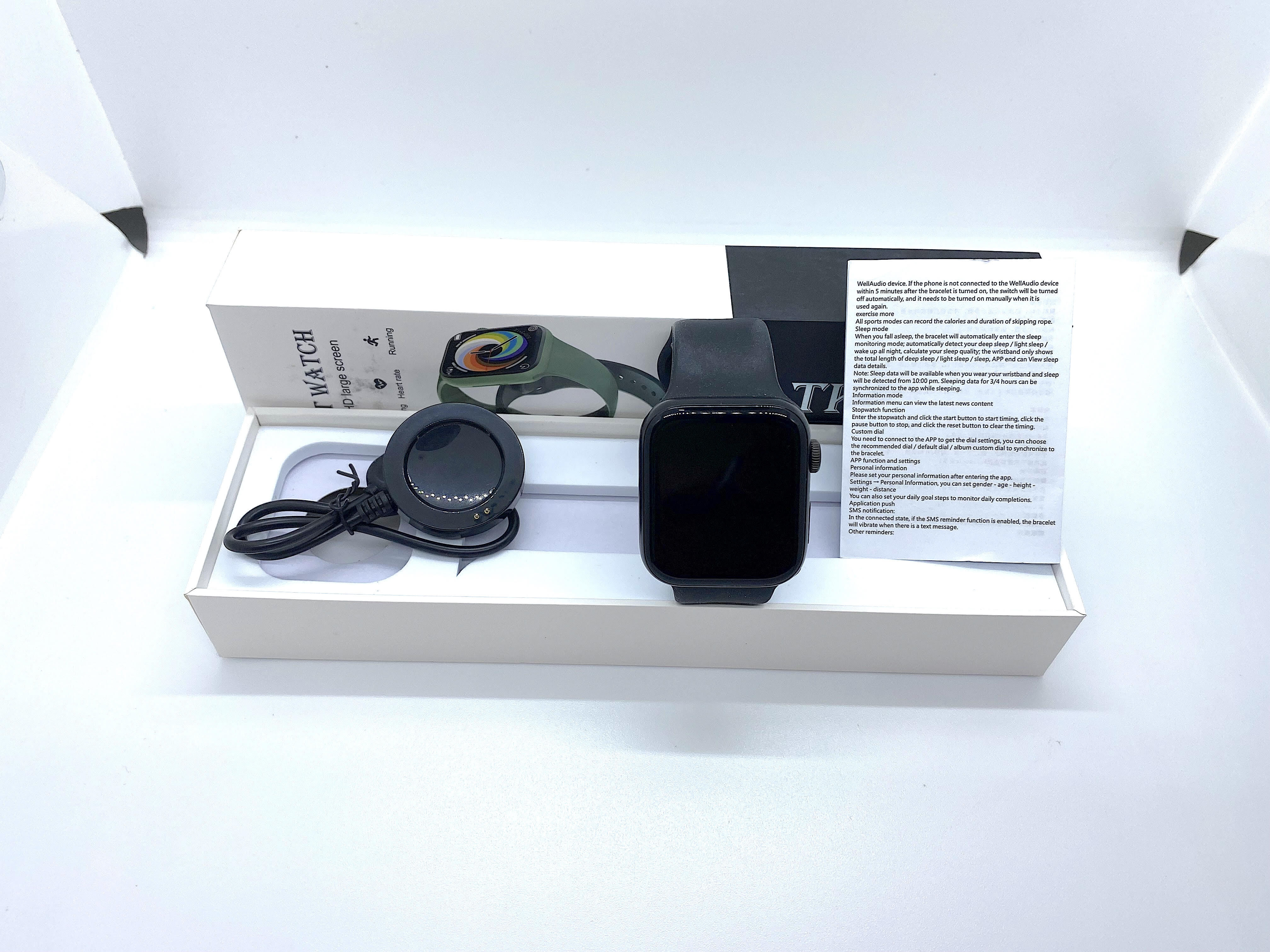 Tk800 Smart Watch - Bluetooth Connectivity, Heart & Sleep Monitoring, Pedometer & Step Counting, Calorie Consumption, Multi-language Support