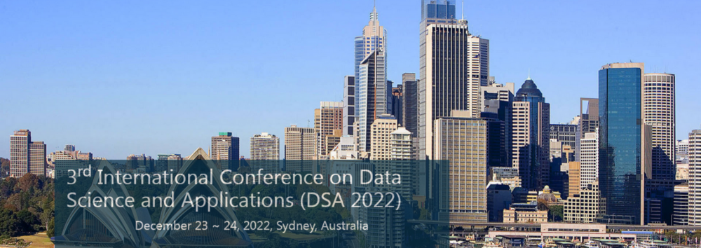International Conference on Data Science and Applications (DSA )