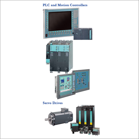 PLC और मोशन कंट्रोल सर्वो ड्राइव के साथ