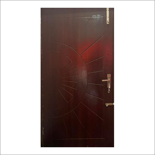 सॉलिड वुड ब्राउन एचडीएमआर डोर