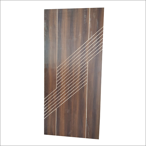 सॉलिड वुड ब्राउन माइका डोर