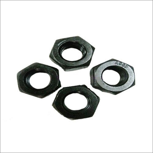 Heavy Structural Nut - M16, Carbon Steel, Phosphate Black Coated | High Tensile, Rust Resistant, Easily Connectable