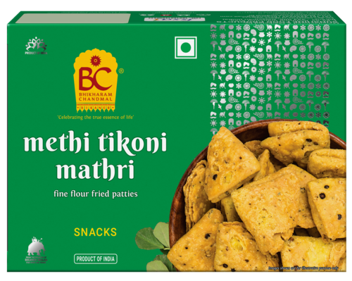 Methi Tikoni Mathri Shelf Life: 6 Mnth