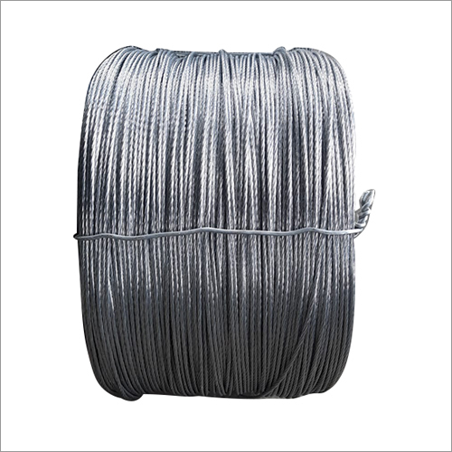 Aluminum Conductor Wire - Aluminum Stranded Conductor With Pvc Insulation | Silver Color, High-quality Raw Materials, No Crack Functionality, Efficient Power Transfer