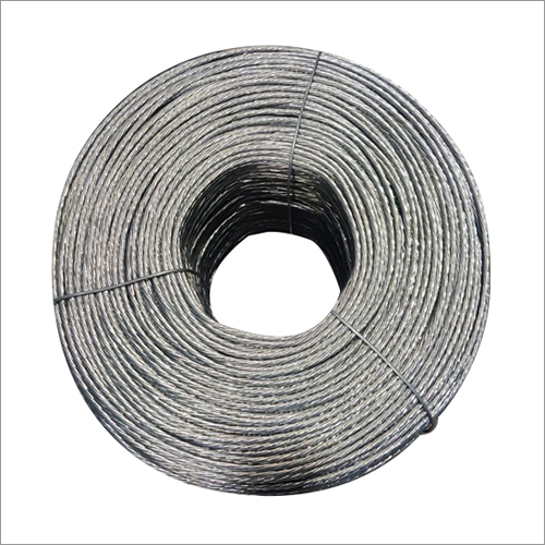 Aluminum Conductor Wire - Aluminum Stranded Conductor With Pvc Insulation | Silver Color, High-quality Raw Materials, No Crack Functionality, Efficient Power Transfer