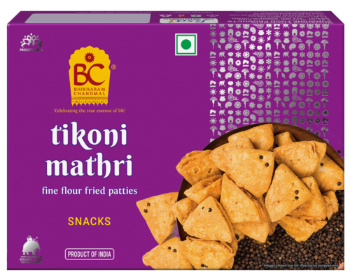 Tikoni Mathri Shelf Life: 6 Mnth