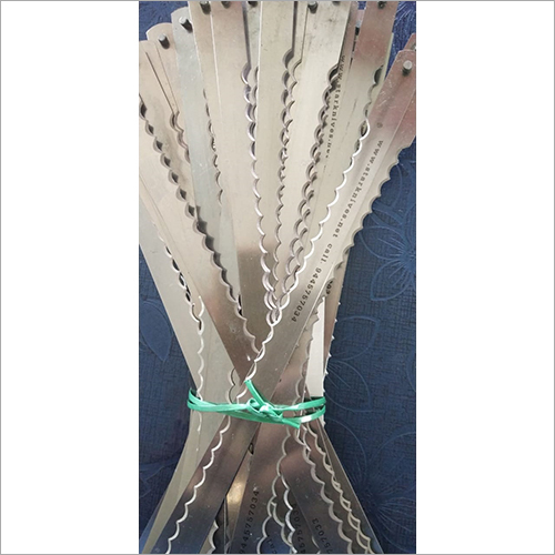 Fine Teeth Pack Slicer Blade - Metal | 14 Inch Silver Cutting Tool with Various Sizes Available