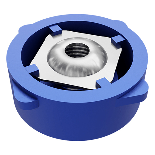 Disc Check Valve - WCB/SS, 15 mm to 25 mm Size, Blue, Industrial Water Media Usage